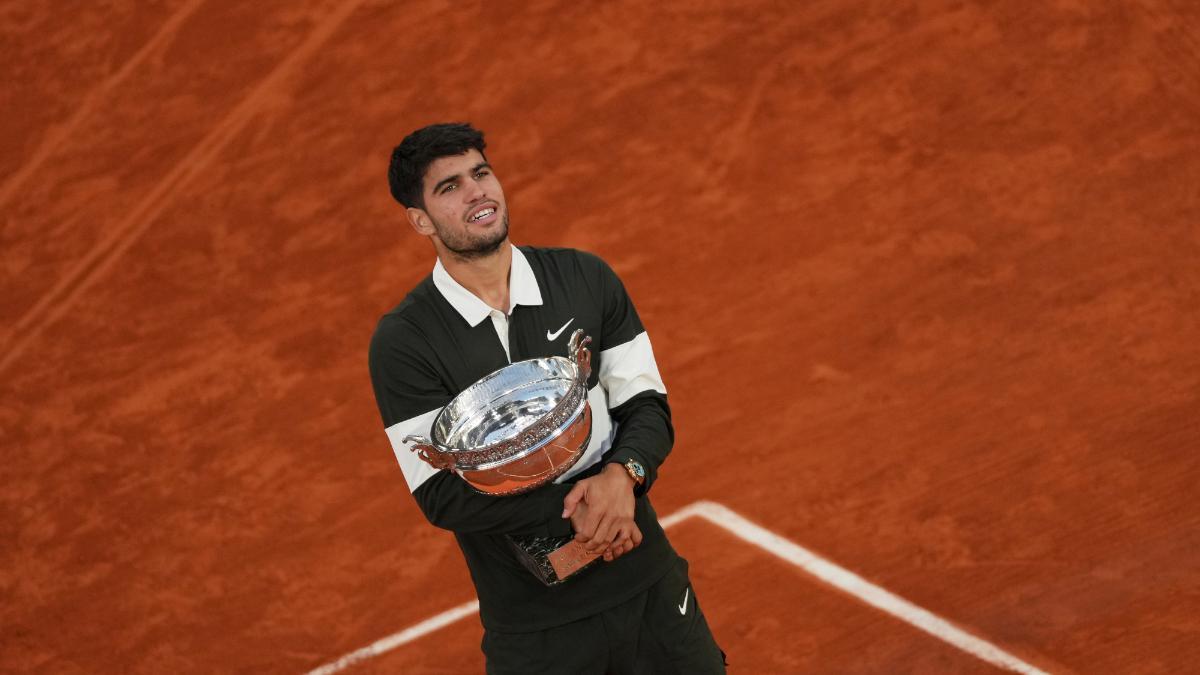 Alcaraz con su segundo Roland Garros