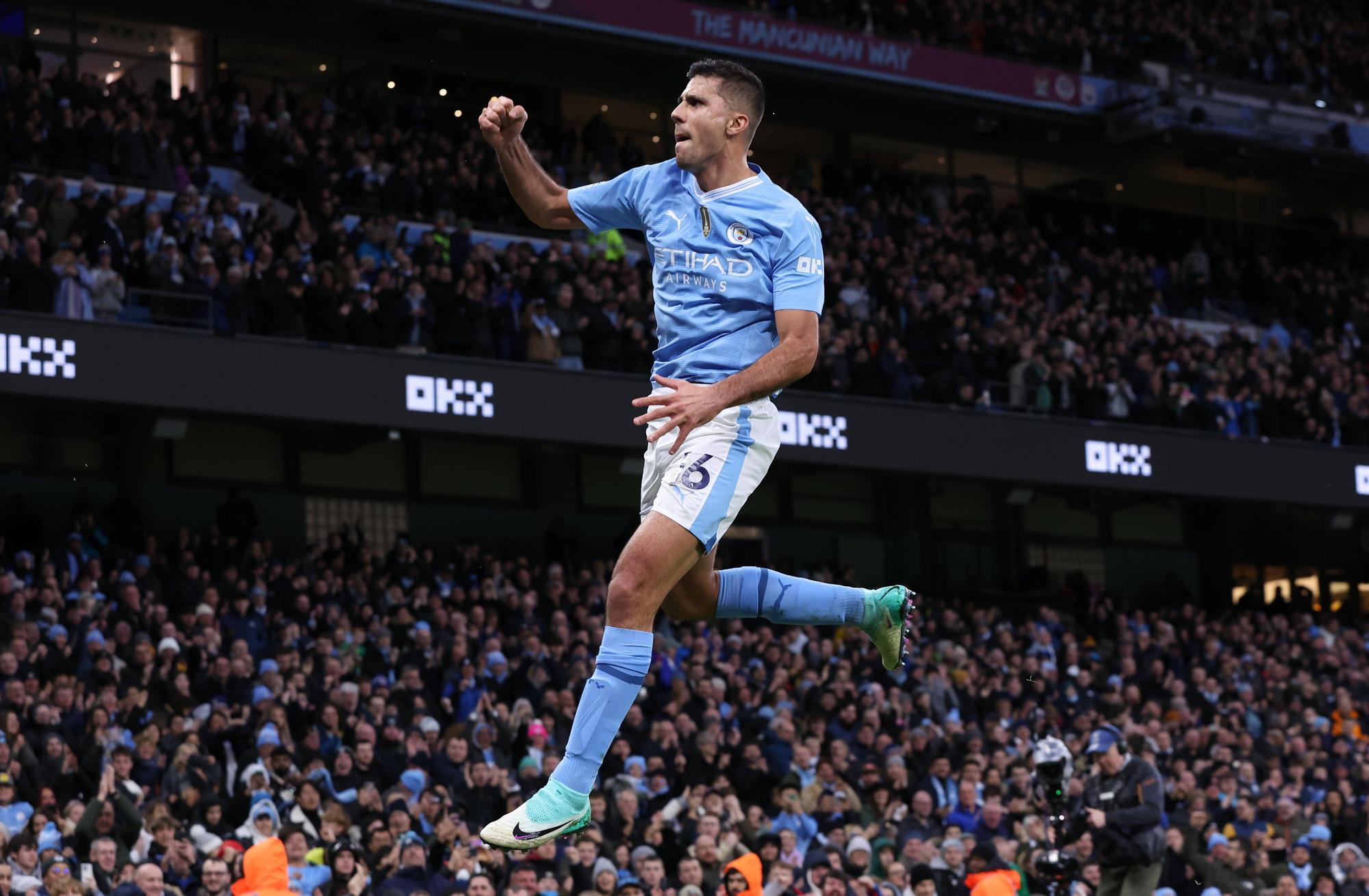 Rodri es el octavo jugador más pagado del Manchester City.