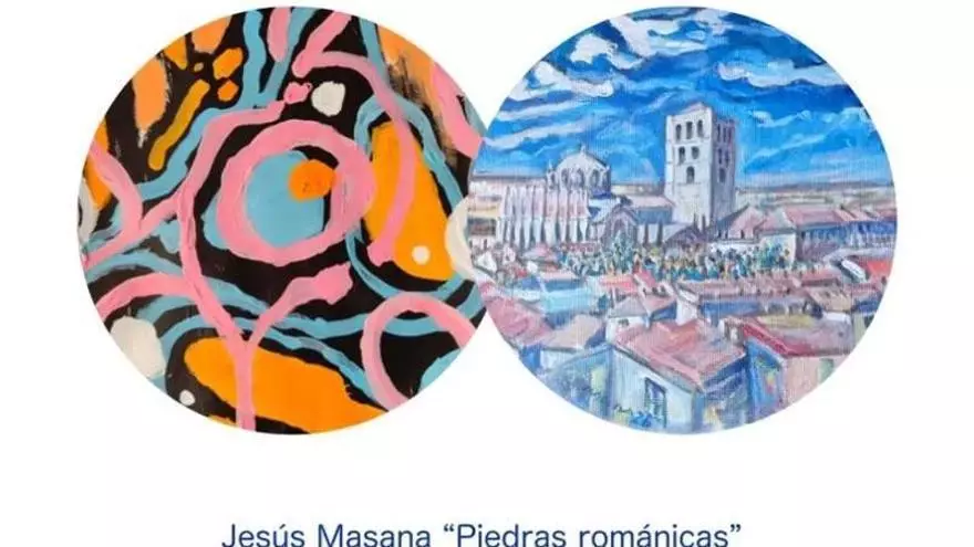 Esta exposición de padre e hijo muestra obras de arte de estilos completamente distintos en Zamora