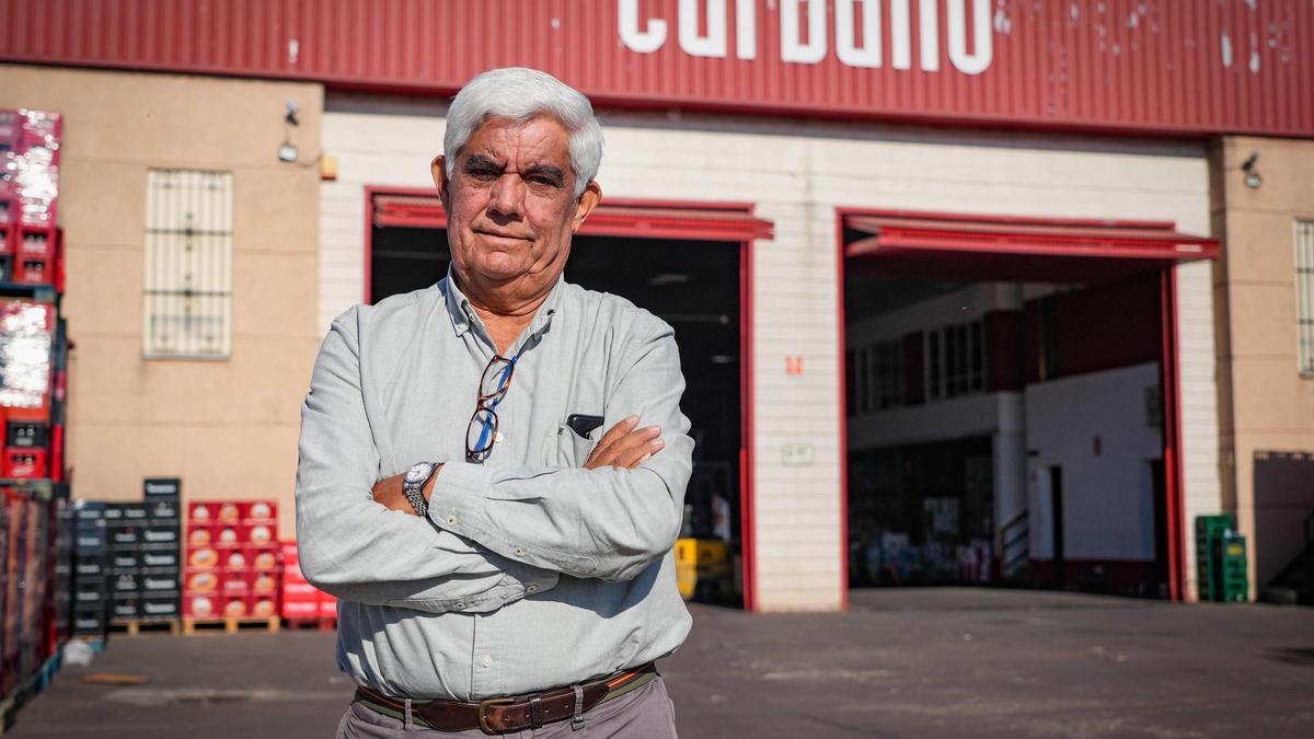 Pepe Carballo, presidente de Carballo Comercial de Bebidas.