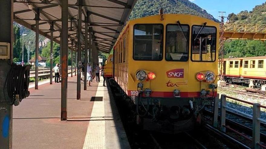 El Tren Groc de Cerdanya, que podria unir-se tarifàriament a la Renfe