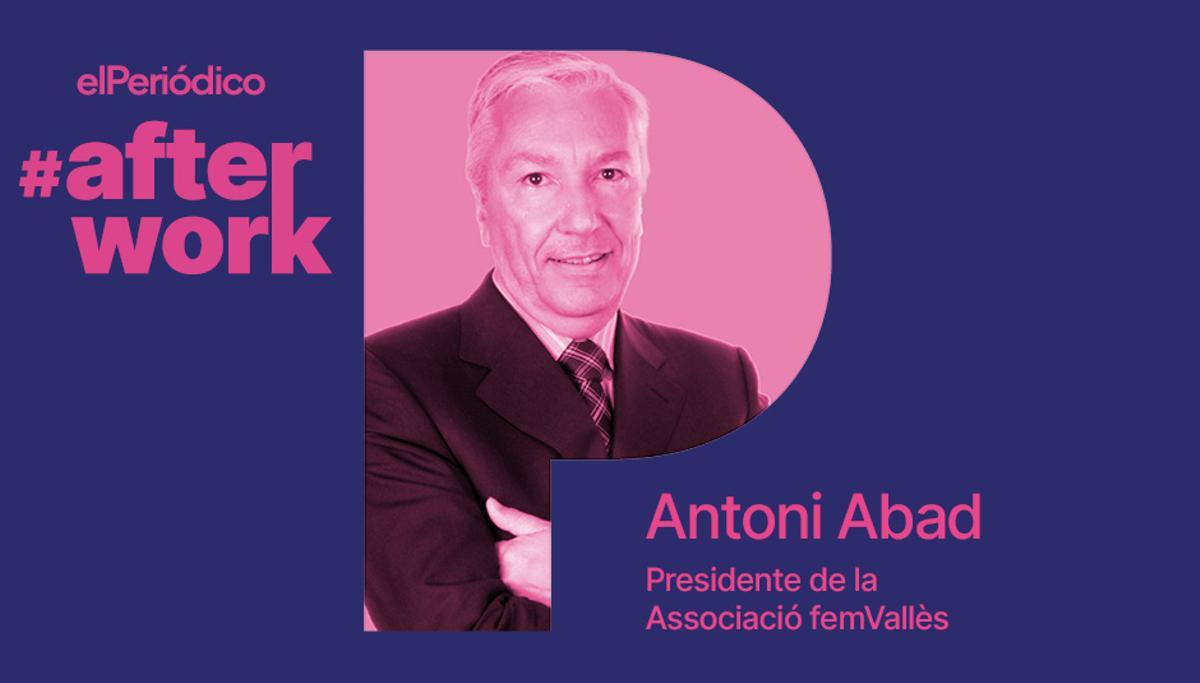 Antoni Abad, próximo protagonista del 'afterwork' organizado por EL PERIÓDICO.