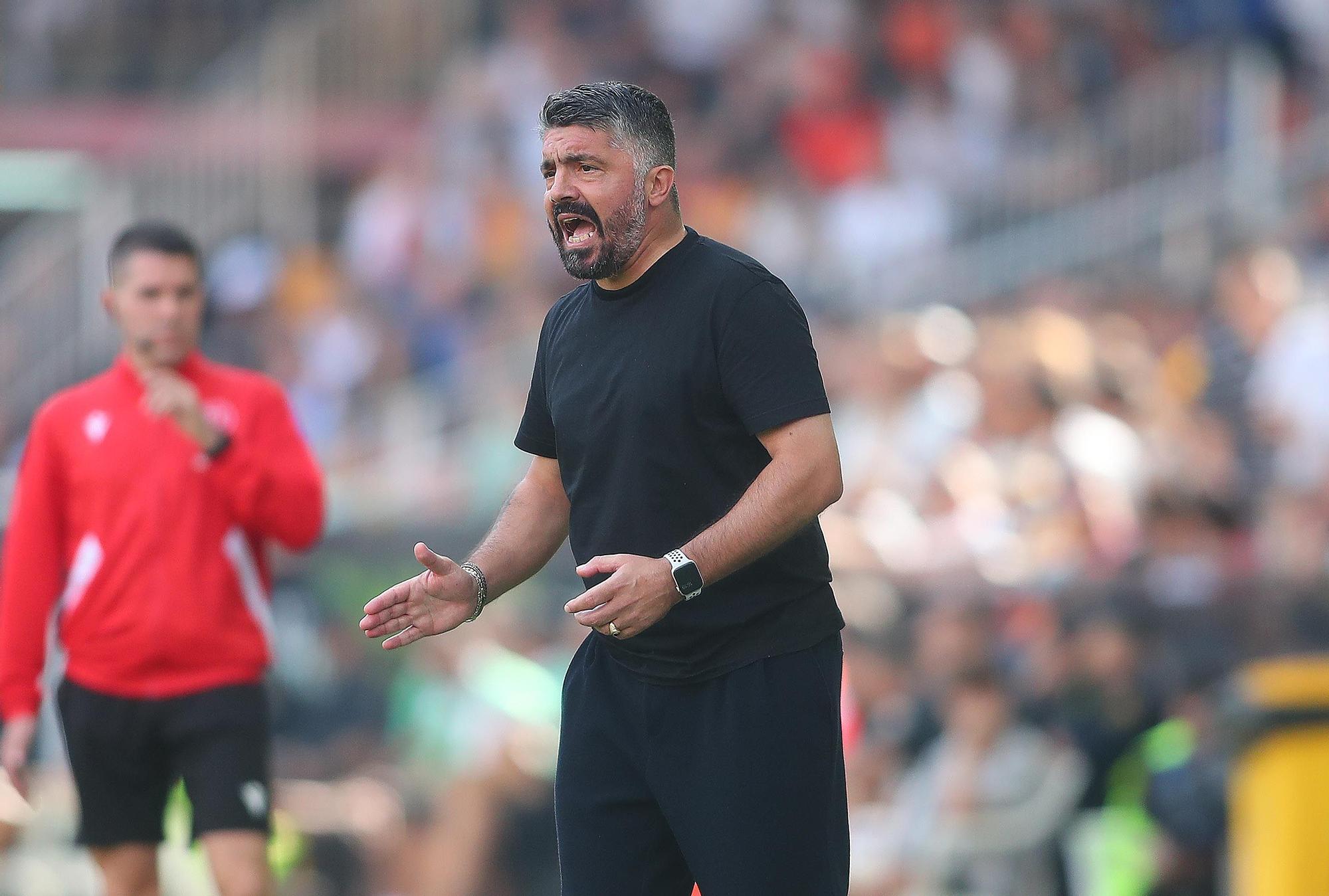 El empate entre el Valencia CF y el Elche en Mestalla, foto a foto