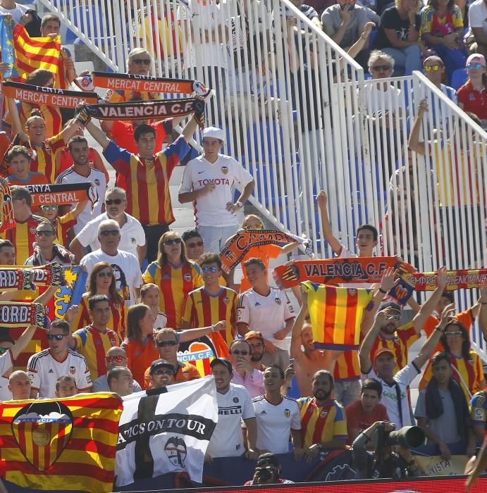 La espectacular celebración de Nani frente al Leganés