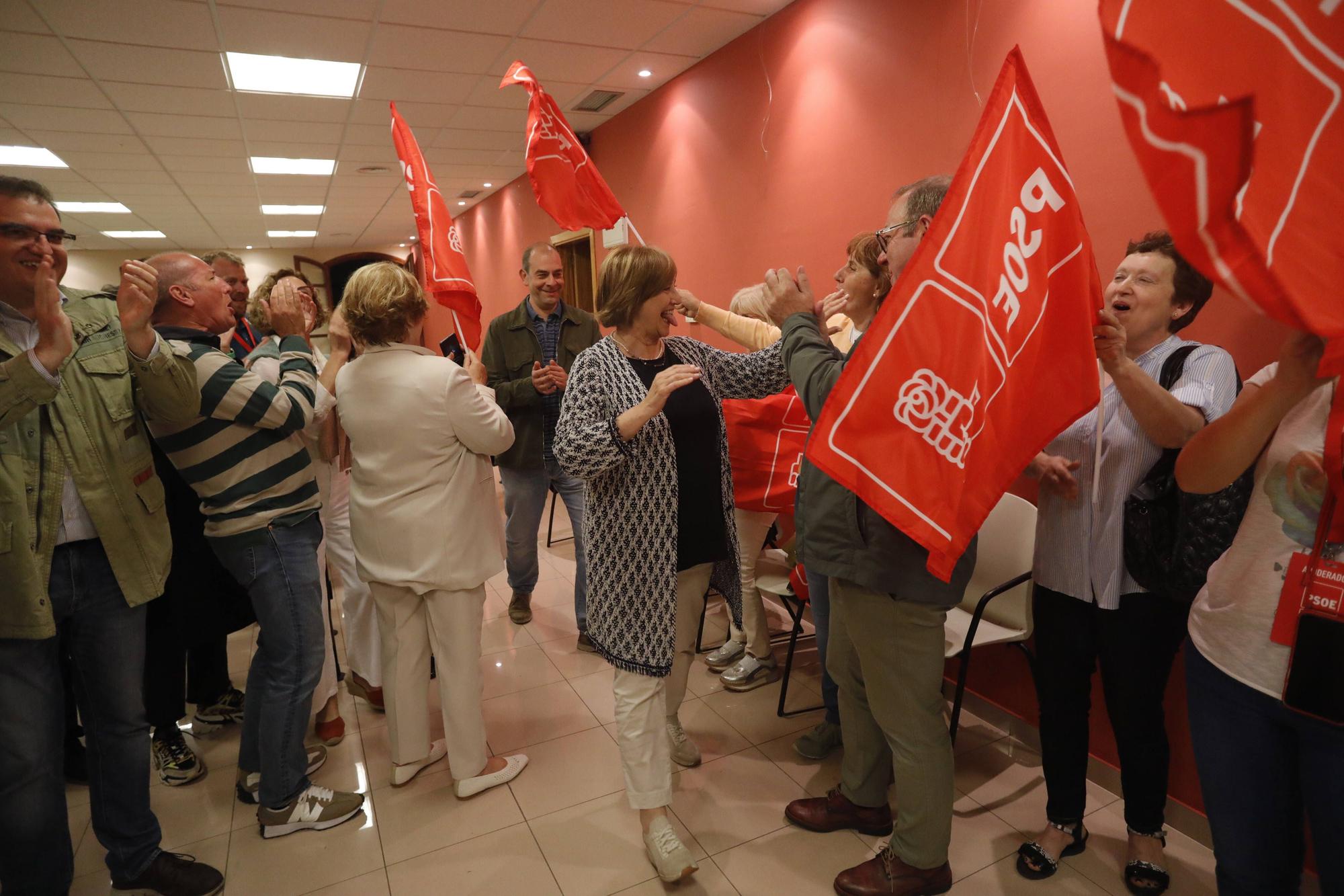 En imágenes: así fue la jornada electoral en Avilés