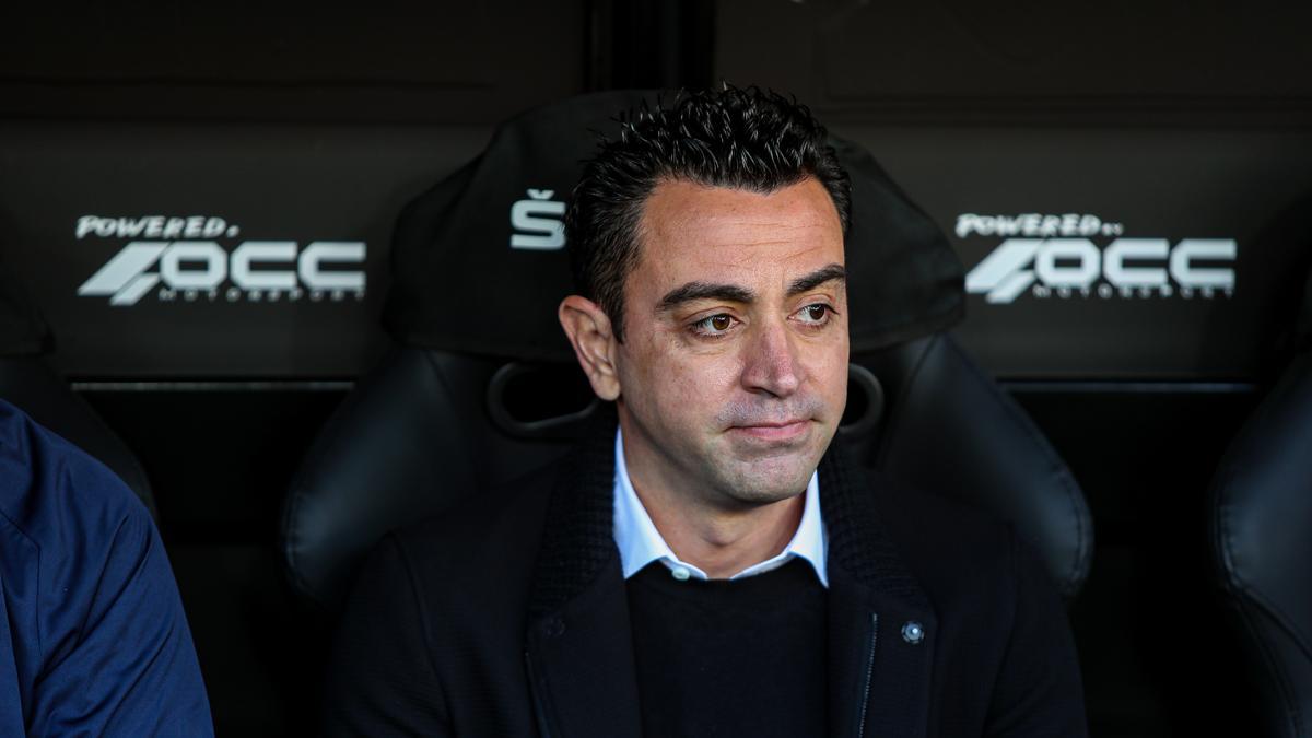 Xavi Hernández, entrenador del FC Barcelona