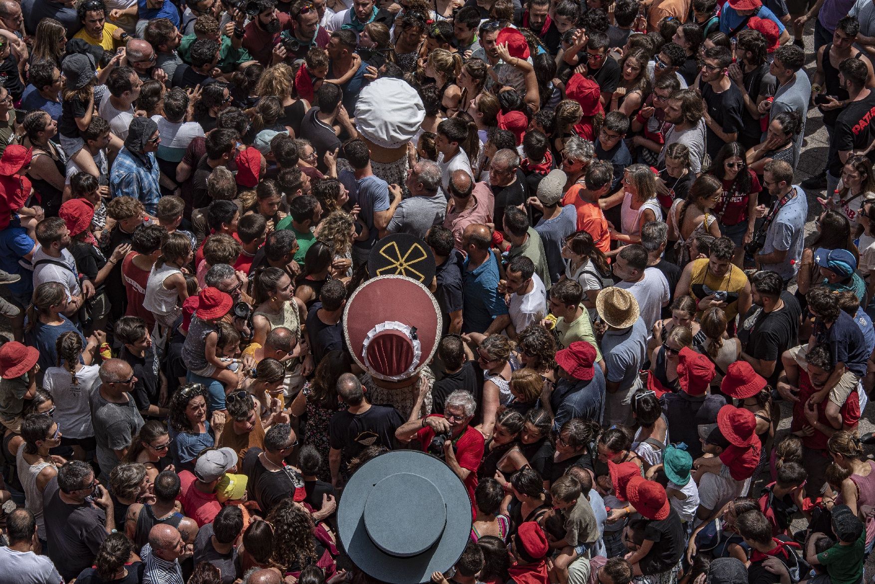 La Patum de lluïment de dijous, en fotos