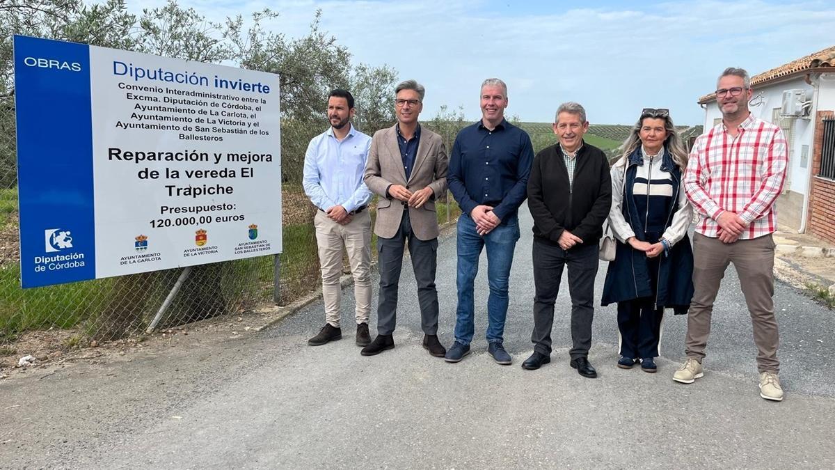 La Diputación de Córdoba, a través de la Delegación de Infraestructuras, Sostenibilidad y Agricultura, ha concluido la obra de reparación y mejora de la vereda Trapiche.