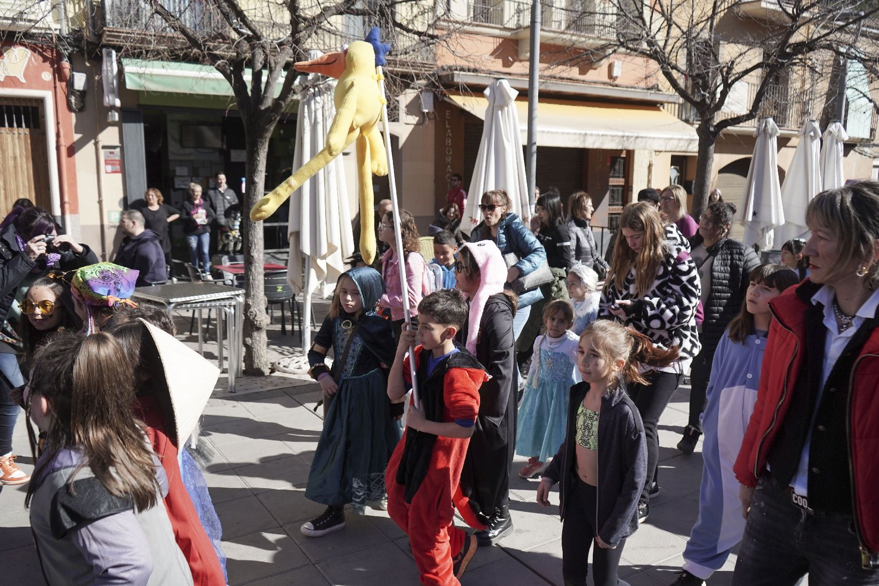 El Carnaval infantil de Sallent, en imatges