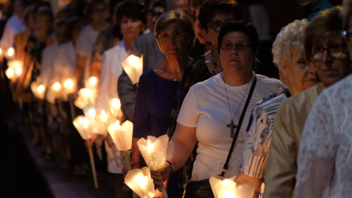 Procesión del Cristo del Buen Suceso en 2019.