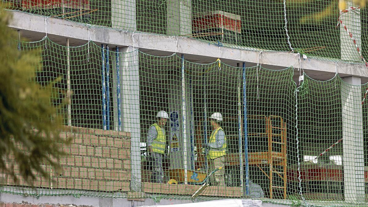 La construcción balear destaca por su elevada tasa de trabajadores no comunitarios.