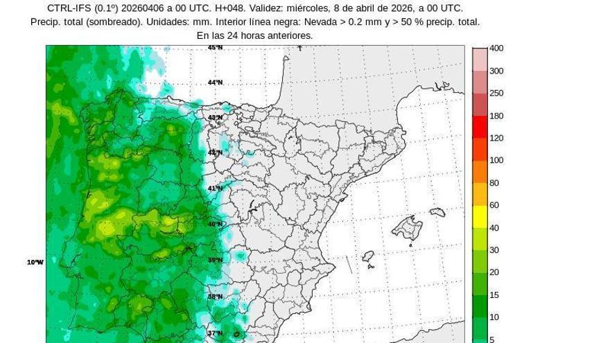 Del calor al frío en unas horas: la Aemet anuncia un giro drástico en el tiempo que devuelve la lluvia a Córdoba