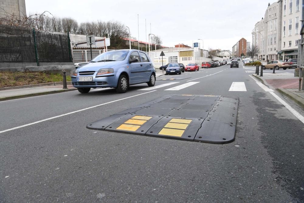 Los riesgos de ser motorista en A Coruña