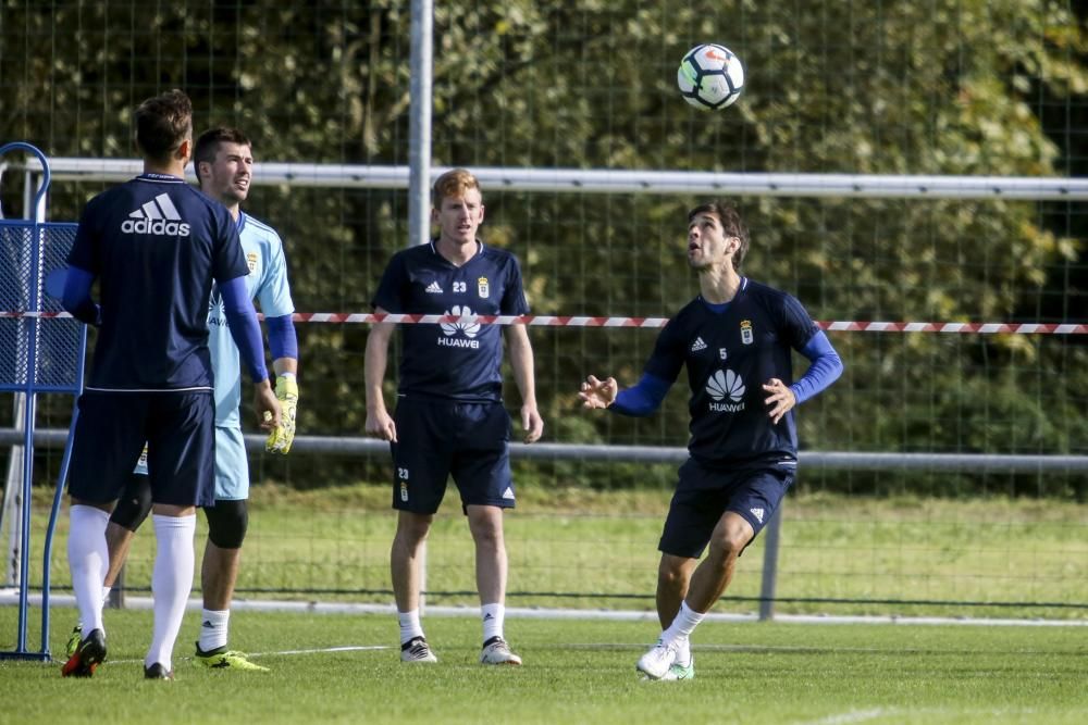 Entrenamiento del Real Oviedo