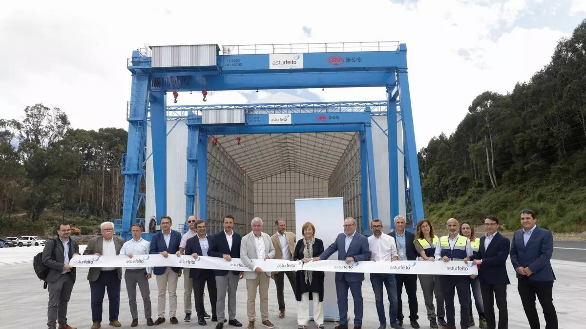 Asturfeito crece en el Puerto de Avilés con una nave donde montará un equipamiento para la NASA y otro para una presa en Centroamérica