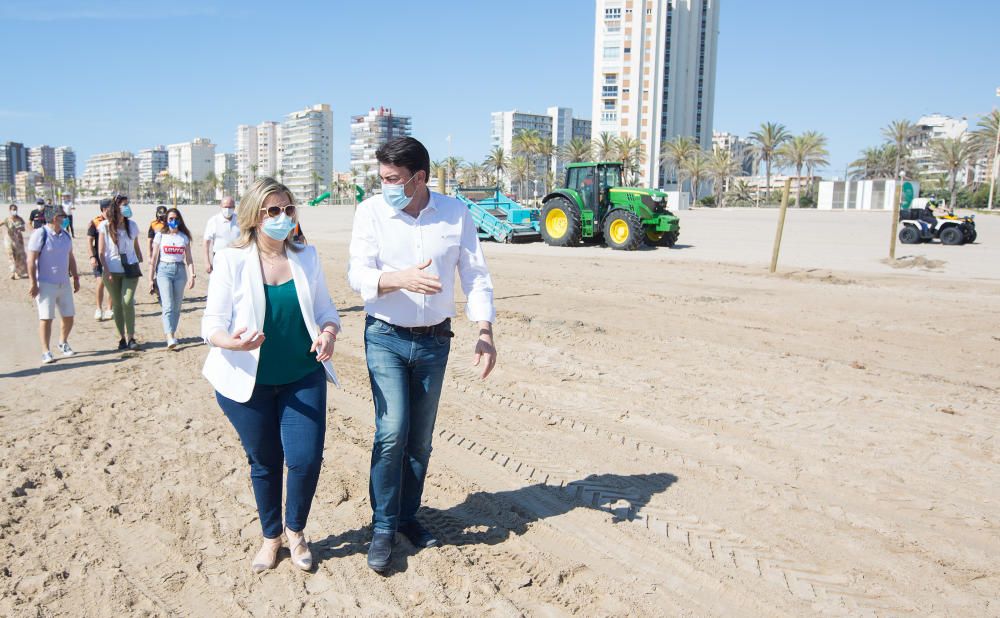 Alicante toma medidas en sus playas para pasar a la Fase 2.