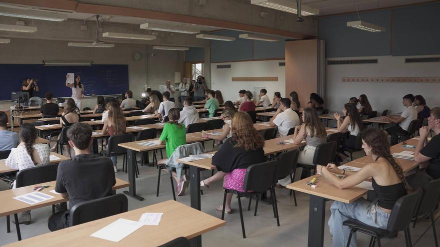 3.895 estudiantes de Mallorca empiezan sus exámenes de selectividad