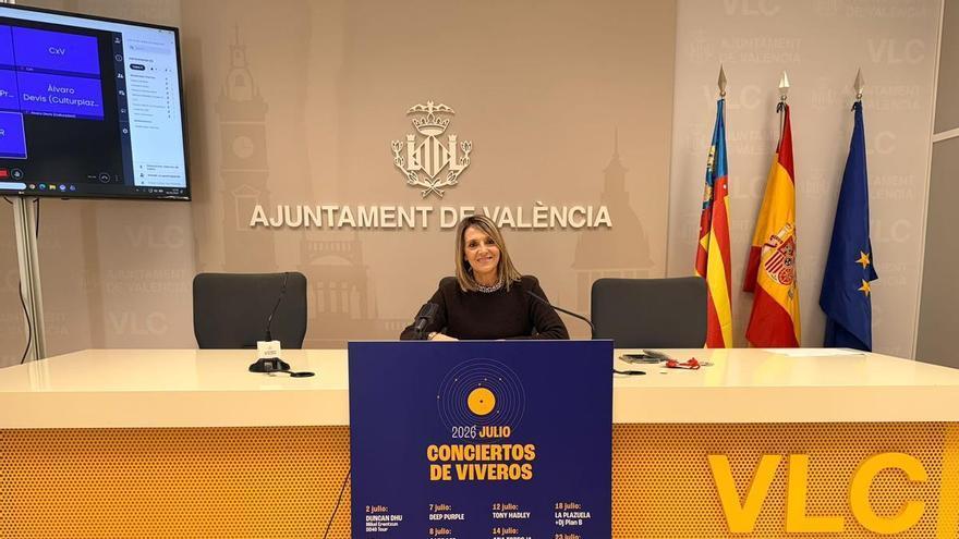 Vox defiende su gestión de los Conciertos de Viveros: «Hemos ofrecido una programación de primer nivel»