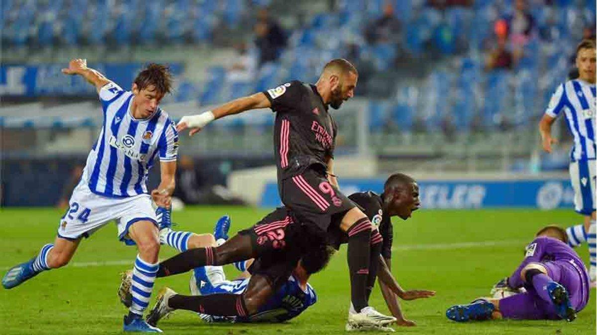 El Real Madrid tiene problemas con el gol