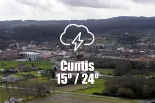 El tiempo en Cuntis: previsión meteorológica para hoy, sábado 12 de julio