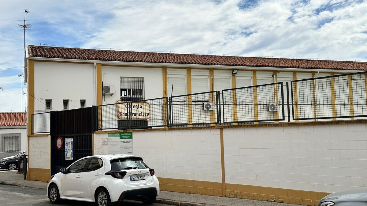 Fachada del actual colegio San Francisco.