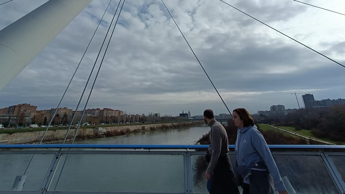 Nubes desde la Pasarela del Voluntariado