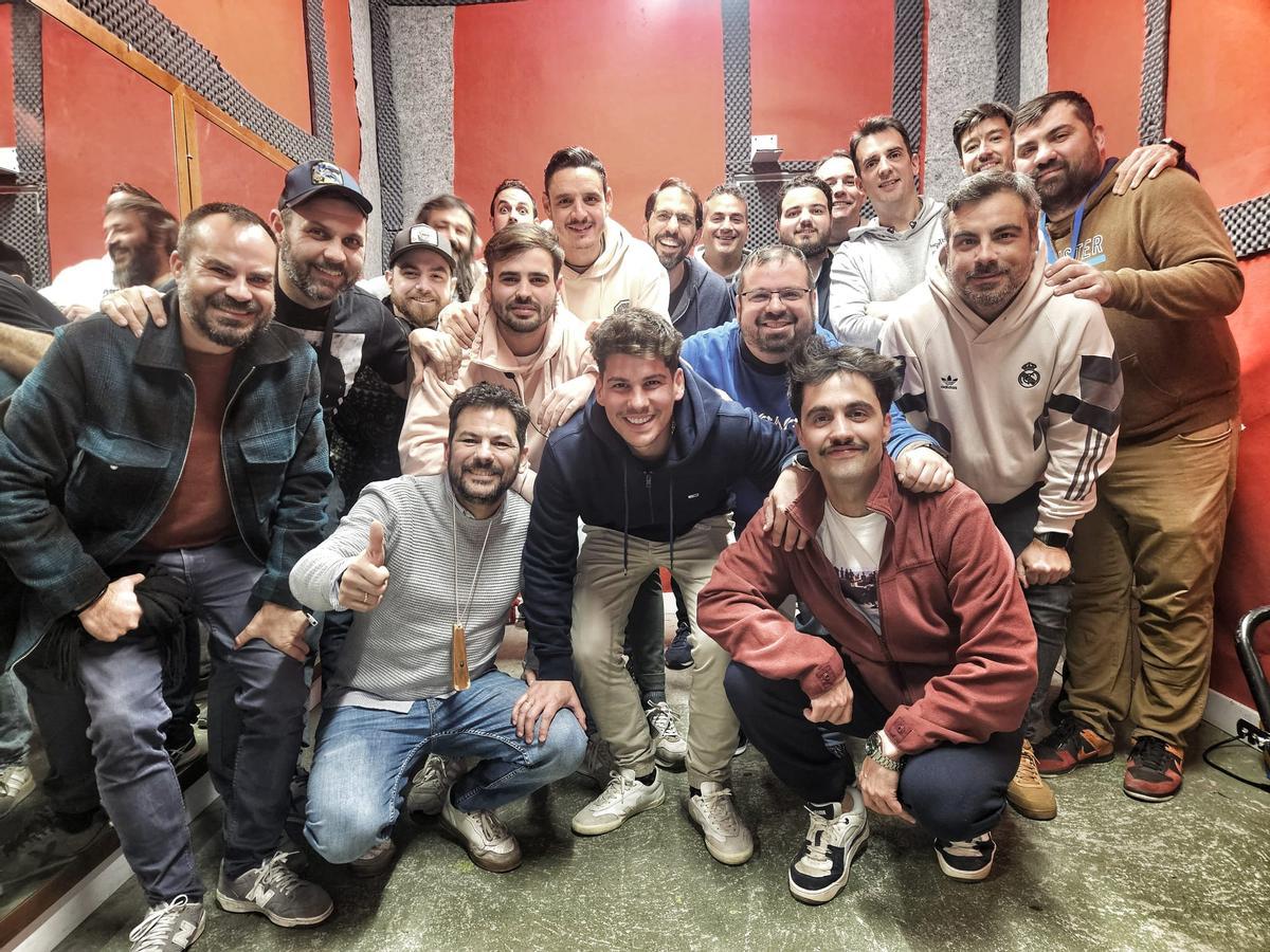 Los integrantes de la murga Los Chungos en 2026.