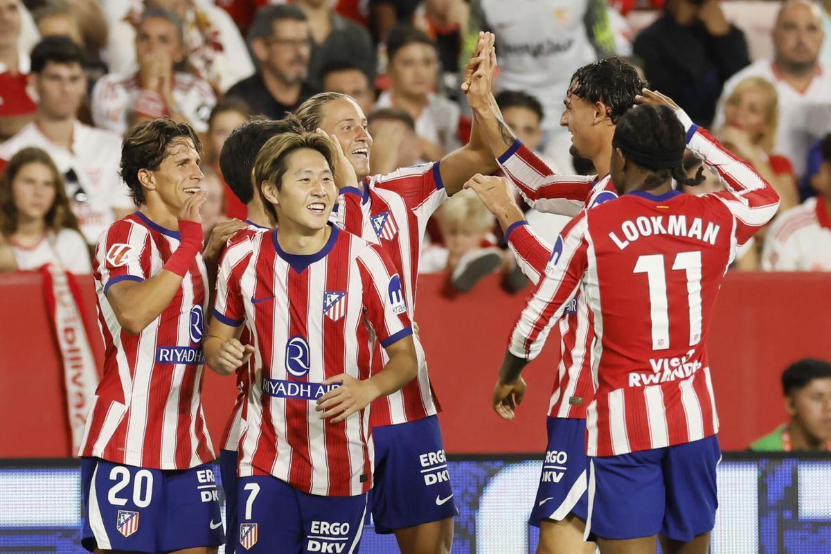LaLiga: Sevilla - Atlético, en imágenes.