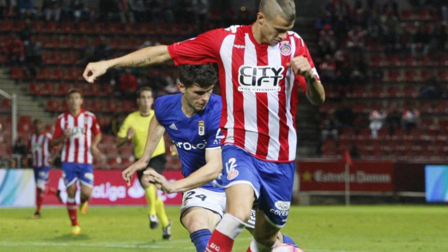 El Girona juga amb Longo com a únic punta a Oviedo