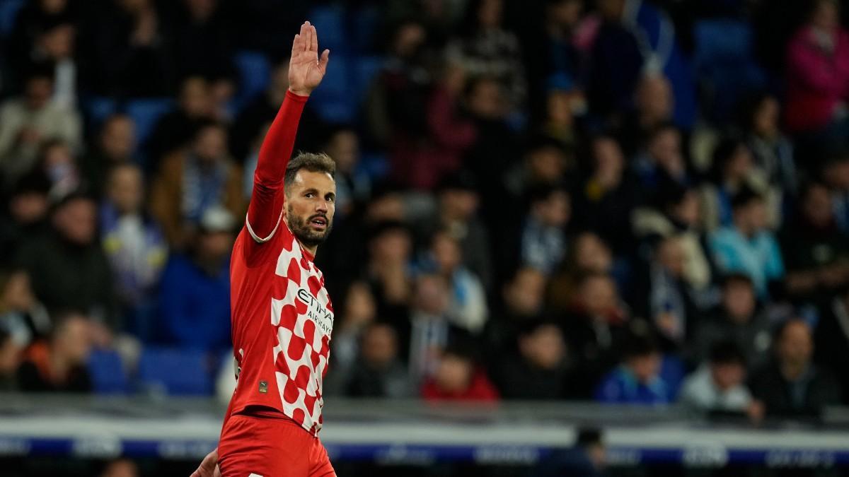 El delantero uruguayo del Girona, Christian Stuani
