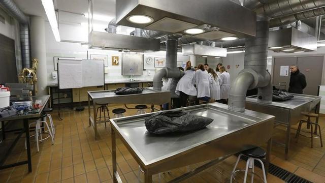 Un aula de prácticas en la UAB.