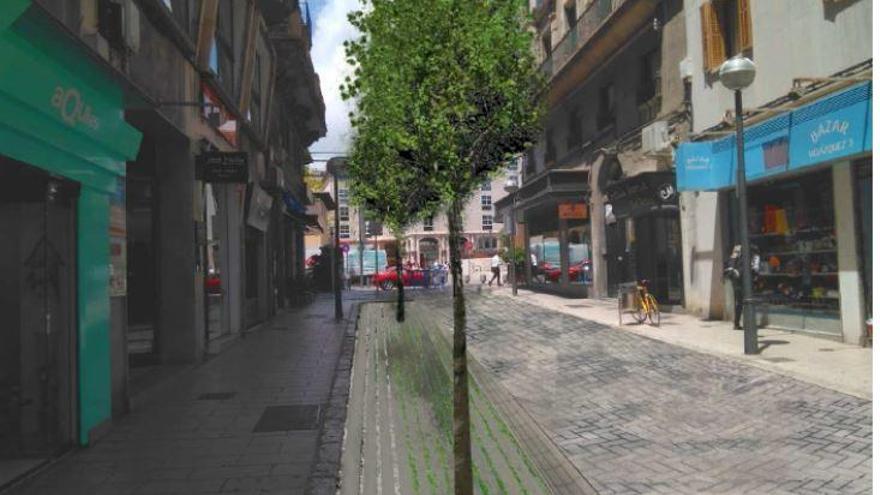 Imagen virtual de cÃ³mo quedarÃ¡ la calle VelÃ¡zquez tras la remodelaciÃ³n.