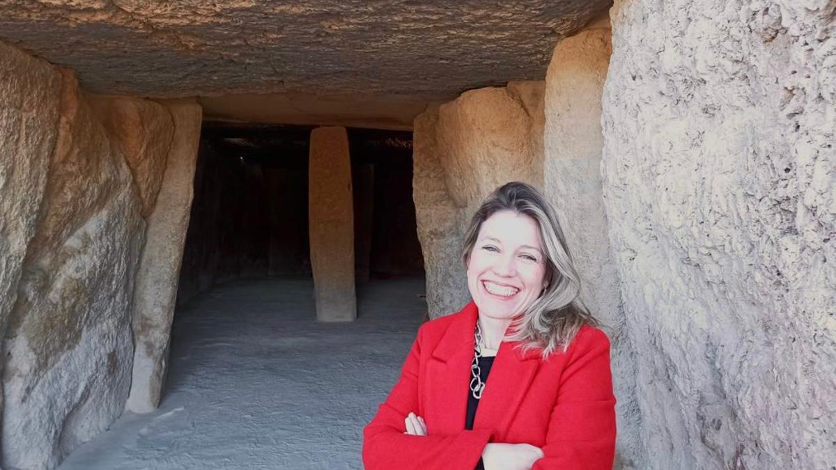 Carmen Mora Mondéjar, nueva directora del conjunto de Los Dólmenes de Antequera