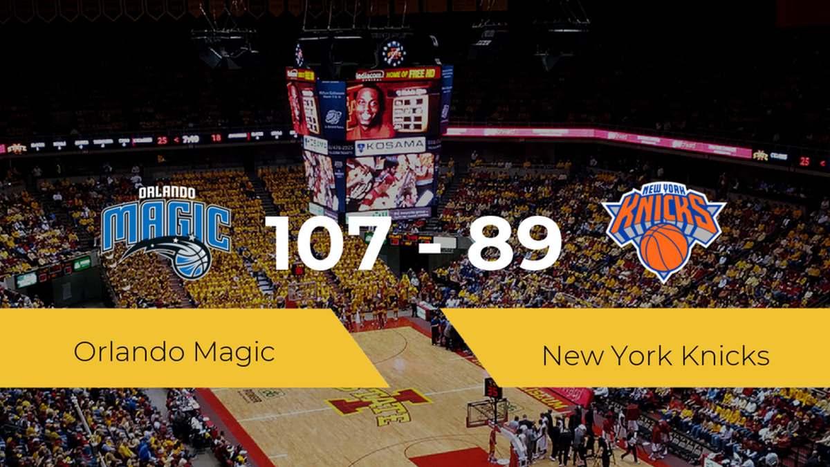 Orlando Magic consigue la victoria frente a New York Knicks por 107-89