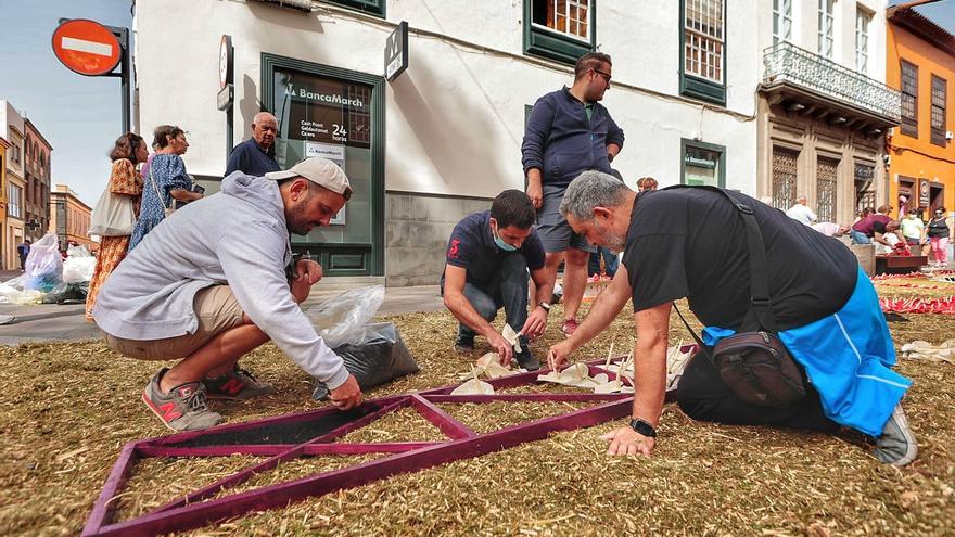 Los alfombristas de La Laguna tienen hasta el viernes para inscribirse en el Corpus