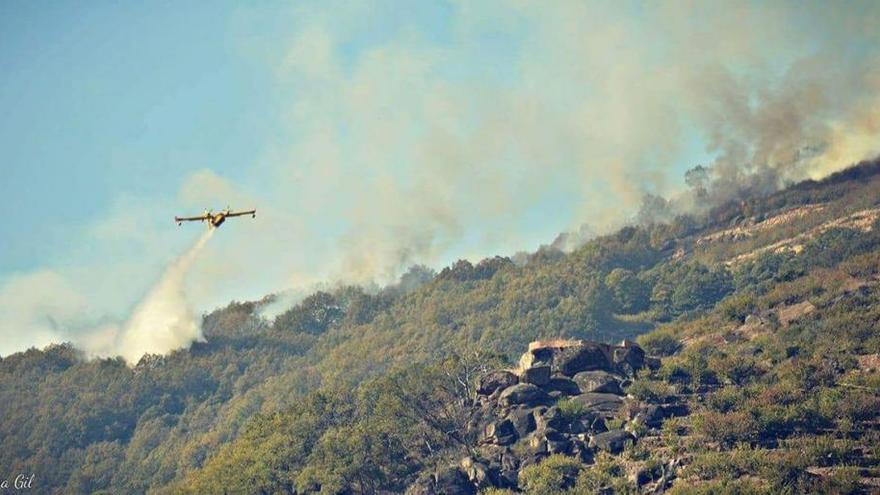 Controlado el incendio declarado el lunes en el Valle del Jerte