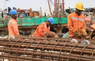 El control portuario de África habla en chino