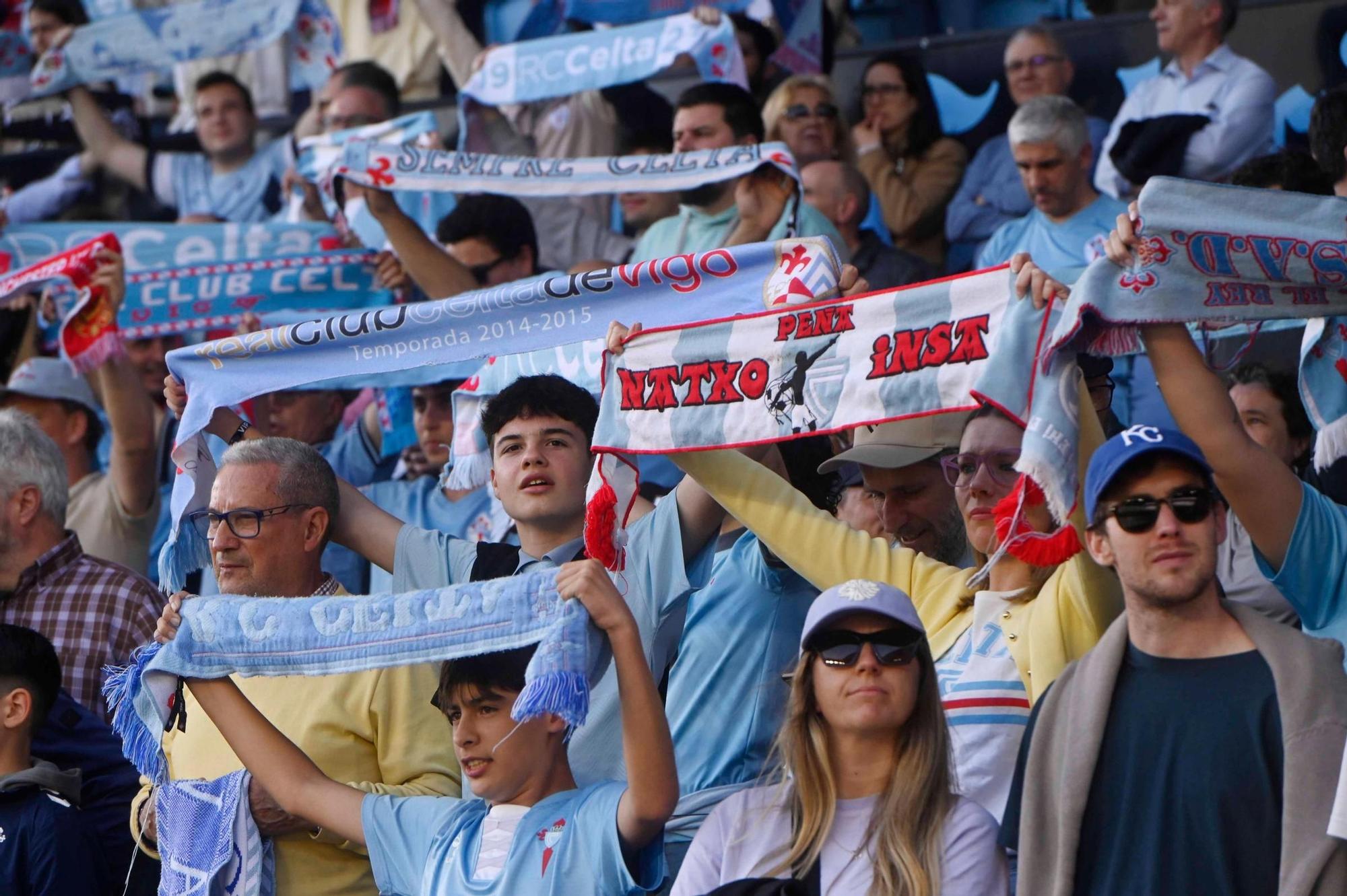 Las mejores imágenes del Celta-Villarreal