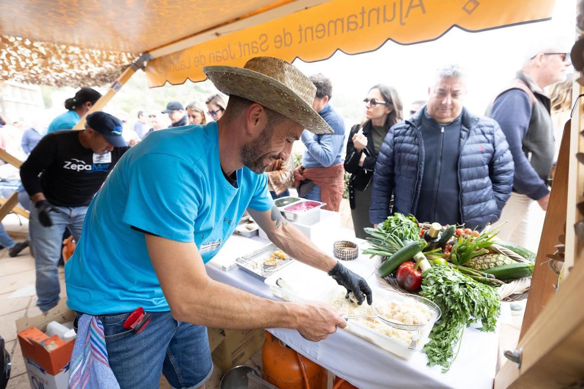 Fira des Peix de Sant Vicent en una edición anterior.