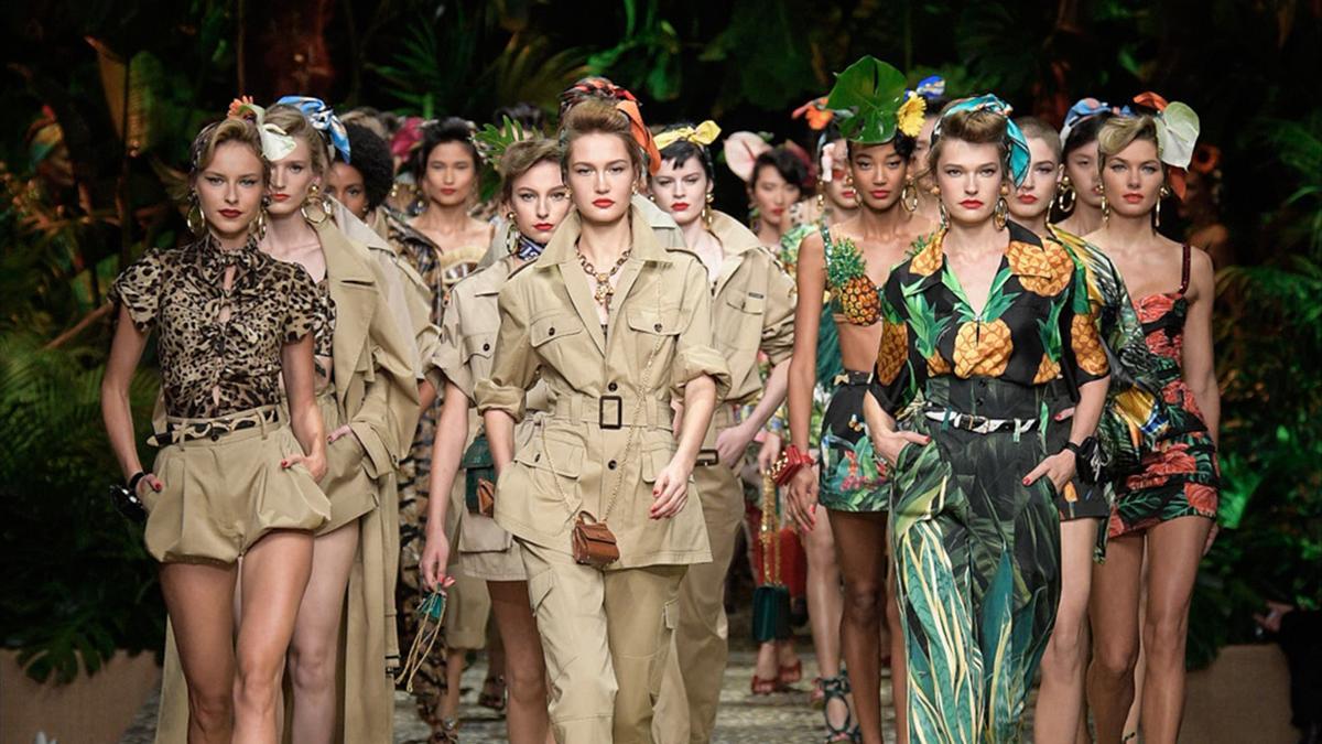 (SPLASH) MFW: DESFILE DE LA FIRMA DOLCE &amp; GABANNA