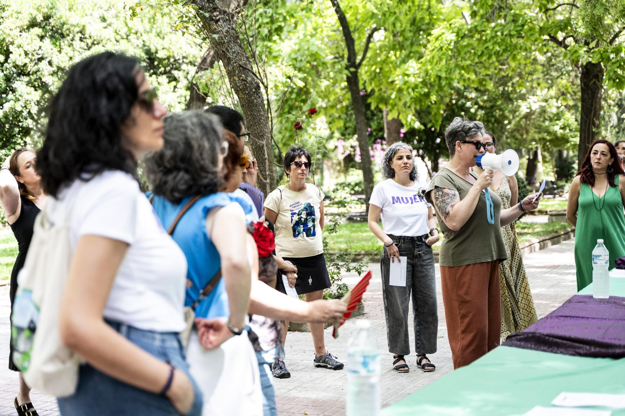 Fotogalería | Feministas extremeñas alzan la voz en Cáceres para que la ‘Ley Trans’ se declare inconstitucional