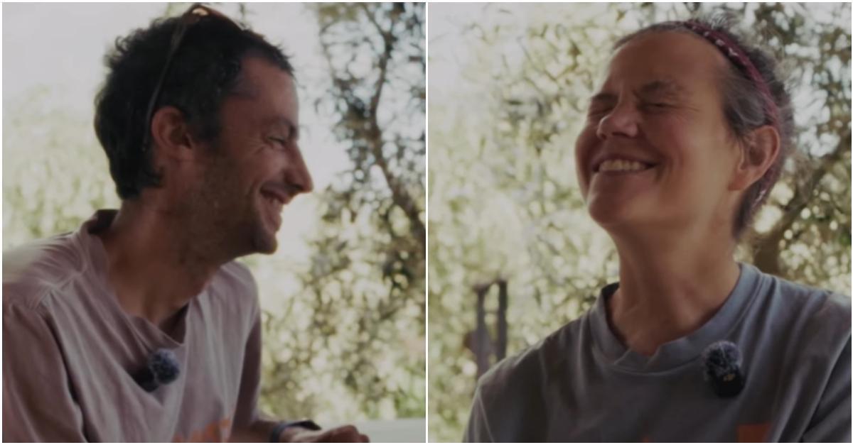 Kilian y Emilie, durante el test