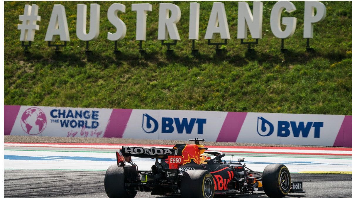 Verstappen, el más rápido en el Libre 1 del GP de Austria