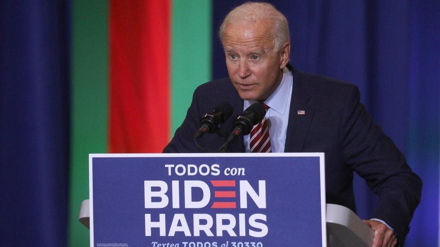 Biden dice que a los latinos les irá mejor si Trump no es reelegido
