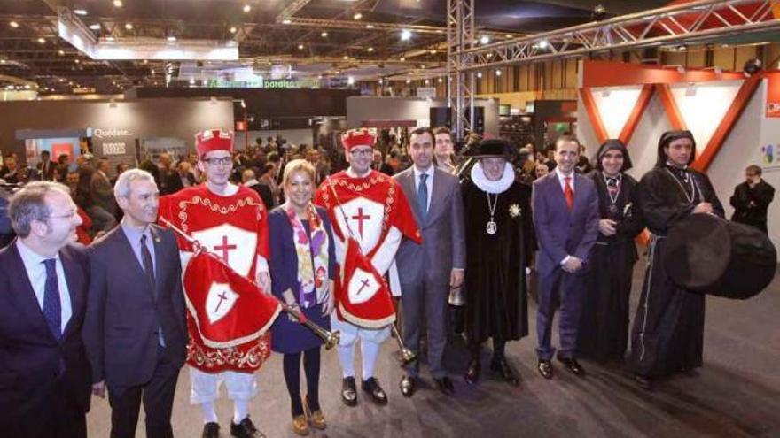 La Semana Santa escenifica en Fitur la candidatura a patrimonio de la humanidad