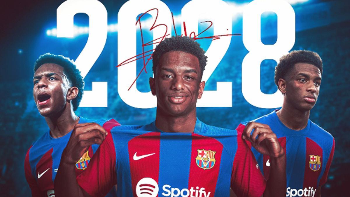Balde renueva con el Barça