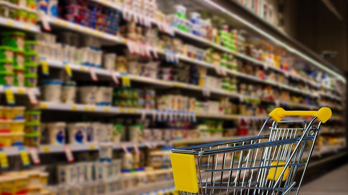Imagen de interior de un supermercado