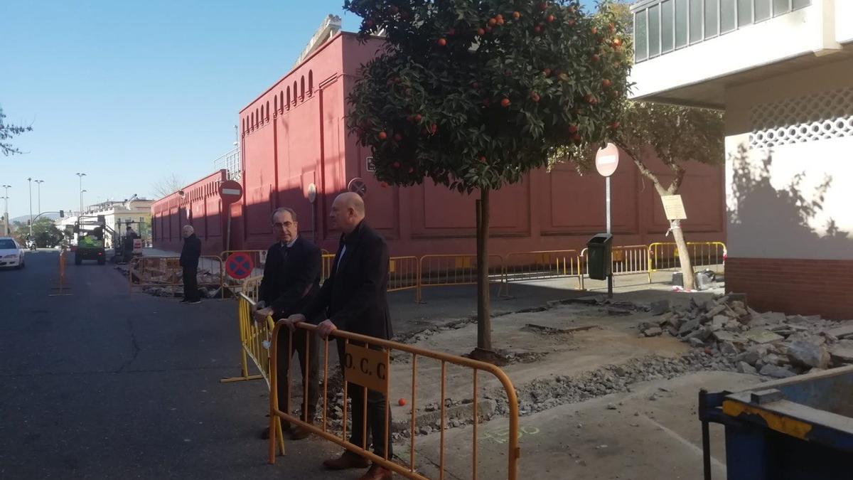 Infraestructuras inicia la obra de reforma de la calle Cuesta de la Pólvora.