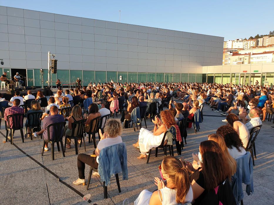 El concierto registró un lleno