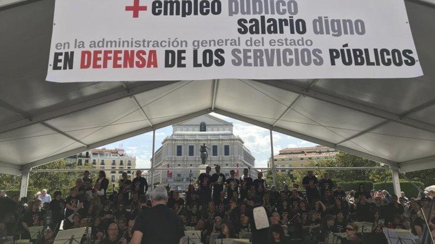 Protesta en Madrid